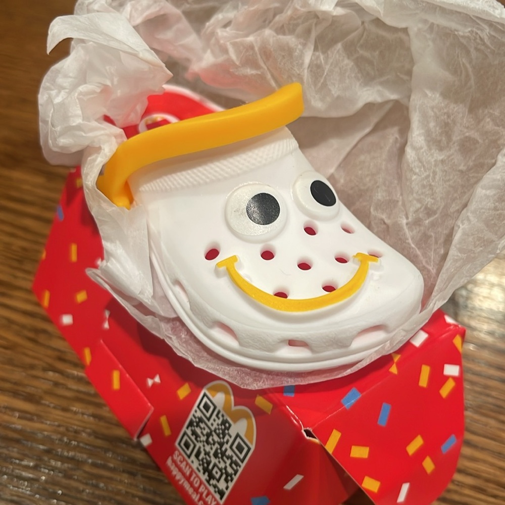 New in box McDonalds x Crocs happy meal toy